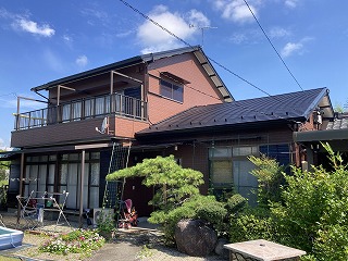 外壁塗装　屋根塗装　ベランダウレタン防水 画像